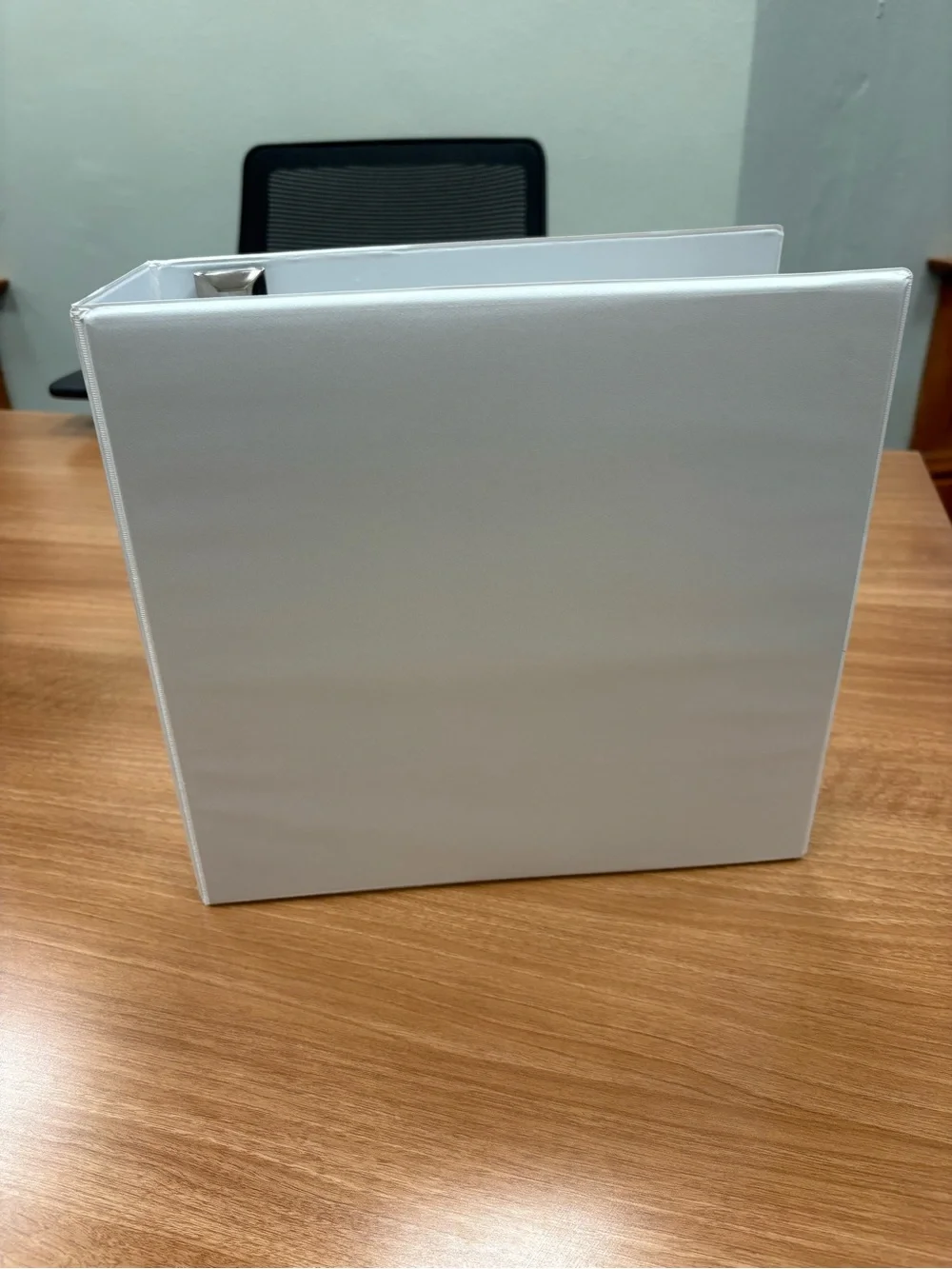Set of 4 -Classic White 3-Ring Binders